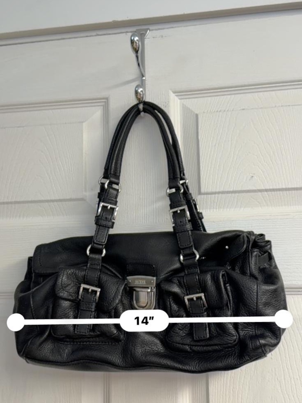 Prada Vitello Daino Leather Pocket Satchel / Shoulder Bag
(mid-to-late 2000s) - Picture 10 of 10